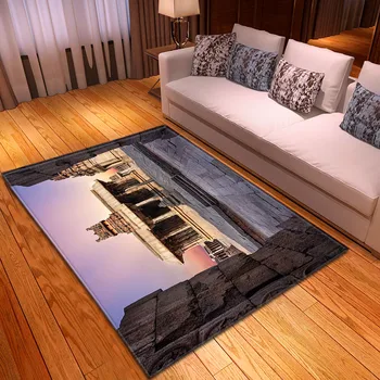 

3D Building Sofa Floor Carpet Children's Room Crawling Play Mat Bedside Area Rug Non-slip Rugs Carpets for Home Living Room