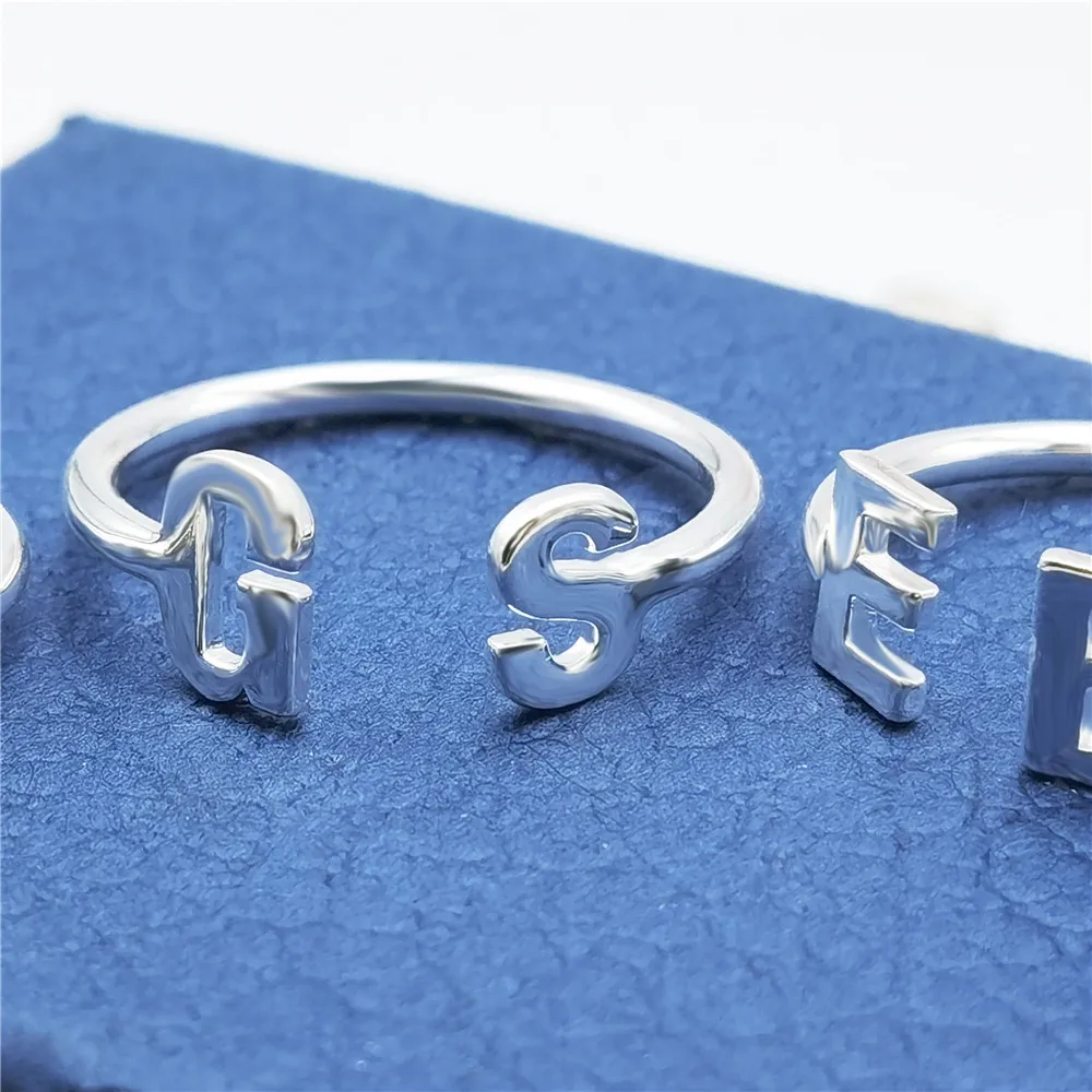 Amazon.com: Amiley Finger-Rings-for-Women Vintage Bohemian Diamond Letters  And Rings Women Promise Rings for Her (A, One Size) : Clothing, Shoes &  Jewelry