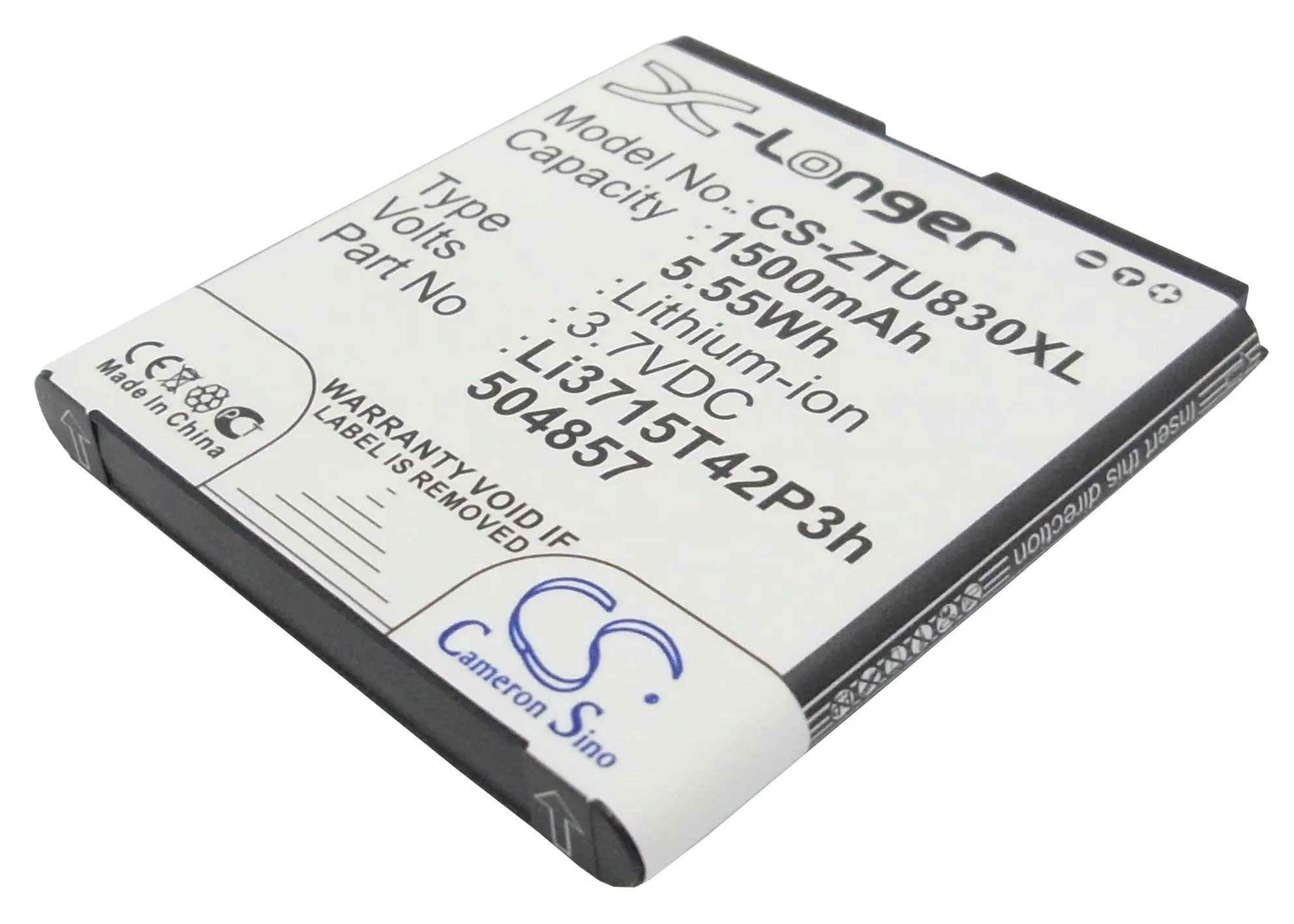 Обновленная батарея Cameron Sino для потрясающего A1 1500 mAh/5.55Wh