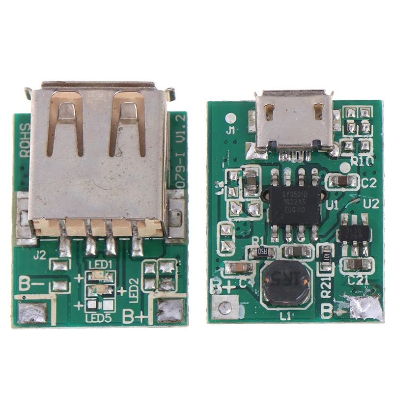 

DIY 5V 1A 18650 Lithium Battery Charger Step Up Protection Board Boost Booster Modul Micro USB 18650 Li-Po Li-ion For Power Bank
