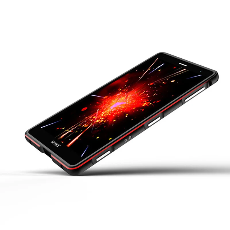 Для sony Xpreia XZ3/XZ2C чехол металлический каркас двойной цвет алюминиевый бампер Защитная крышка для sony XZ2 компактный чехол