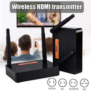 

FHD676 2.4G/5.8GHz Wireless HDMI Extender Transmitter Full HD 1080p@60Hz Video Audio Transmitter Receiver Converter KQS