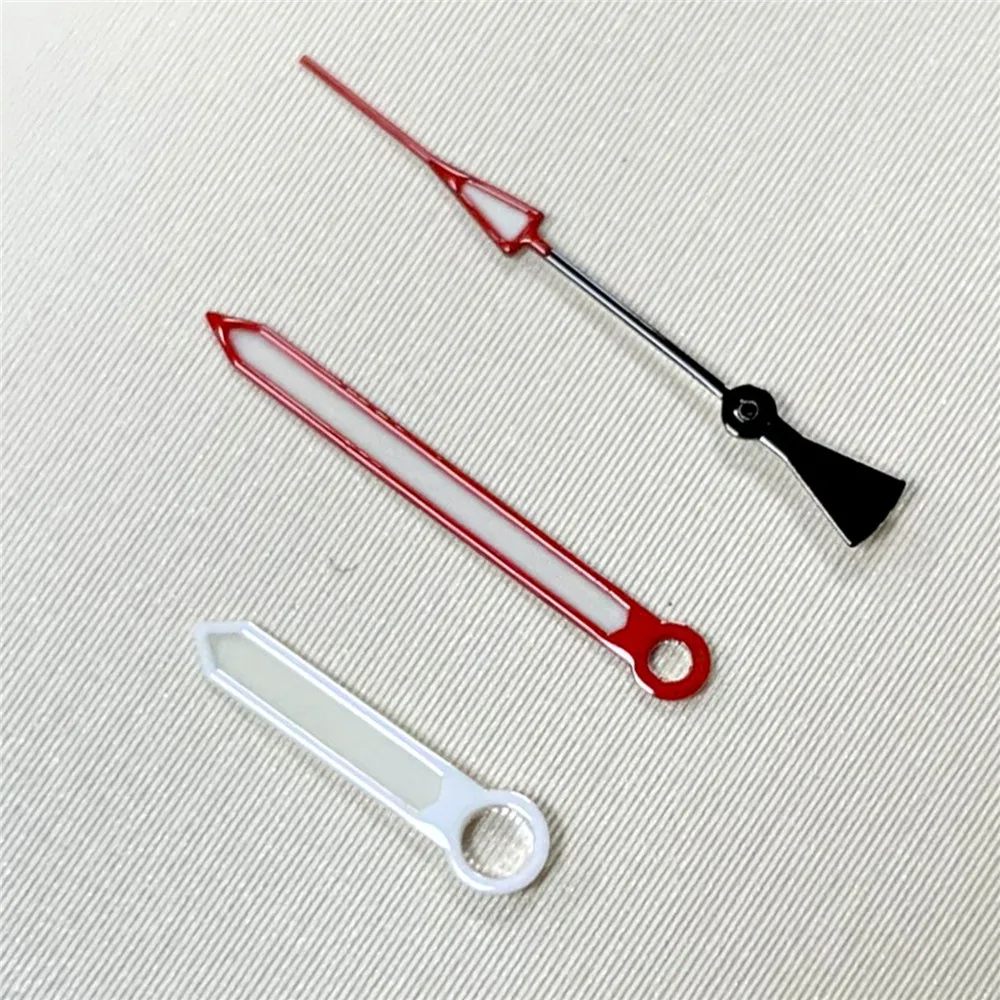 

Upgrade Kits NH35/NH36/4R36 Pointer Silver red white Watch luminous Watches Japanese men watch mesh men watches 2020 luxury