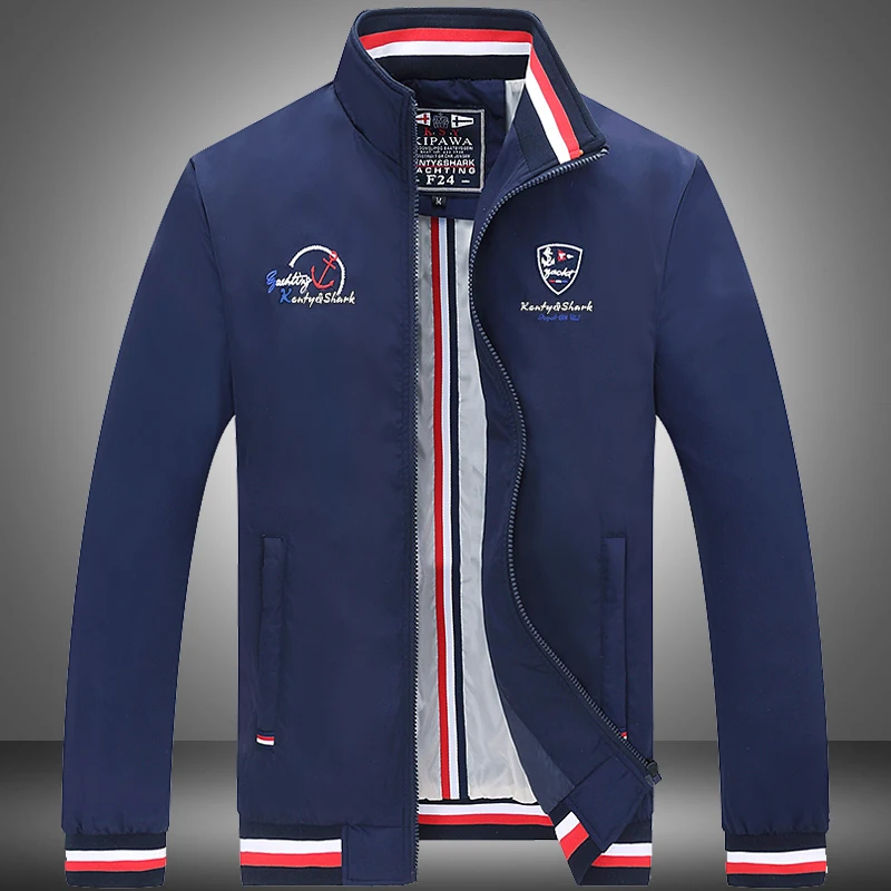 Newest Brand Clothing Spring/Winter men Slim Fit Top quality Mens Jackets M-4XL Casual Outerwear Newest shark Jacket