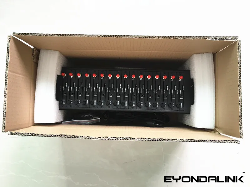 Фабрика смс usb gsm модем wavecom 16 портов sim-карты GSM sms модем бассейн с оригинальным Wavecom Q2303 USB