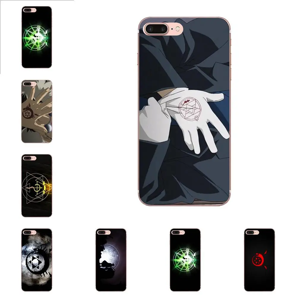 Полностью металлический Алхимик Ouroboros символ для iPhone 11 Pro 4 4S 5 5S SE 5C 6 6S 7 8X10 XR XS Plus Max