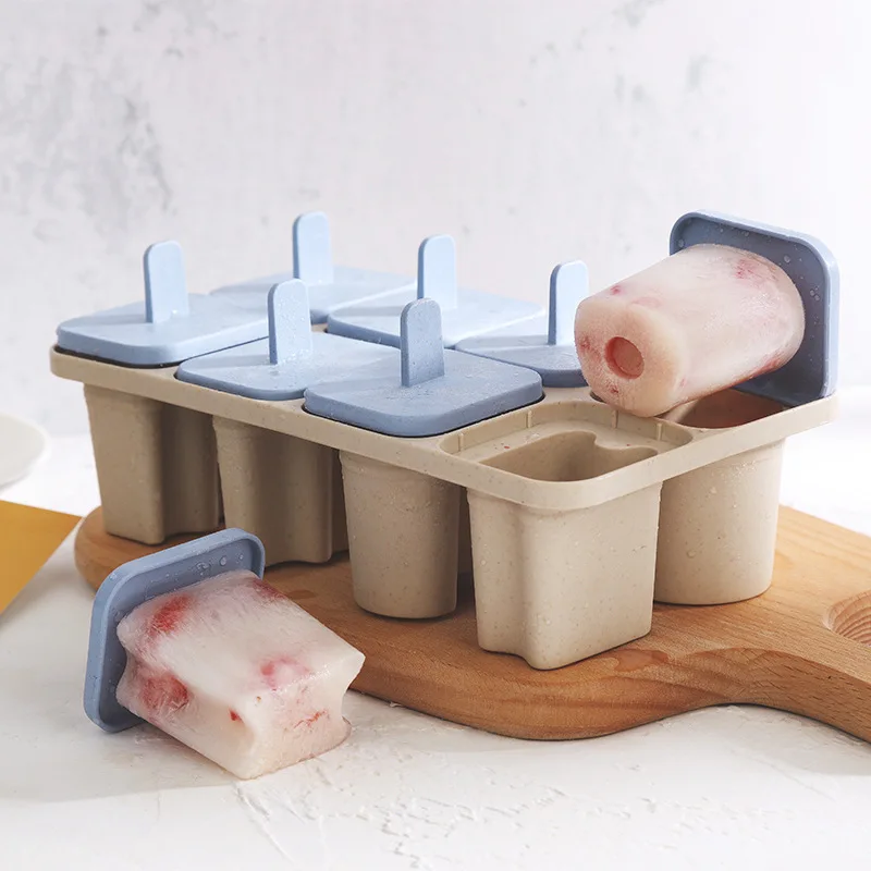 8 molds Ice Cream Mold Popsicle DIY Fruit maker | Дом и сад
