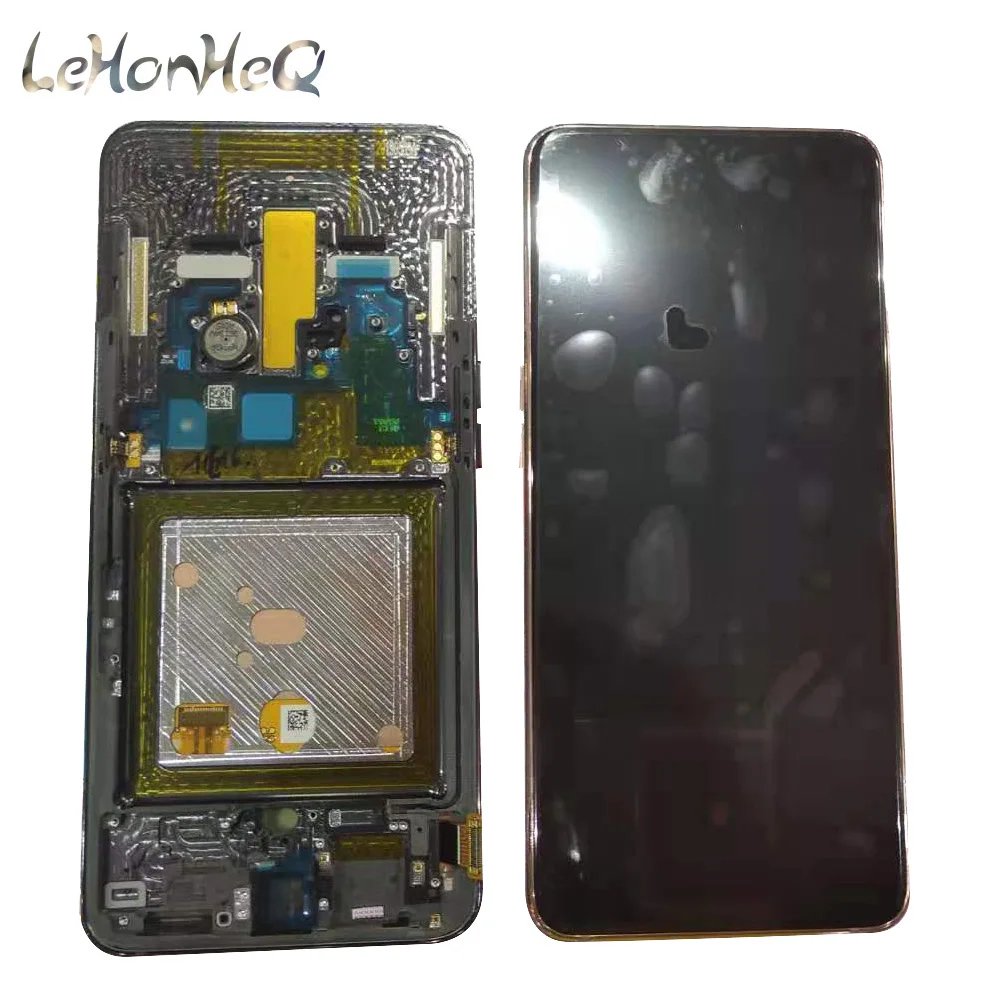 AMOLED ЖК-дисплей для samsung Galaxy A80 lcd SM-A805 A805 A805F рамка ЖК-дисплей сенсорный экран дигитайзер сборка для samsung A80 lcd