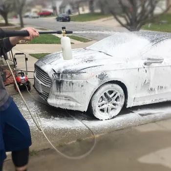 

Professional Adjustable Brass Snow Foam Lance Foam Nozzle Foam Cannon High Pressure Washers