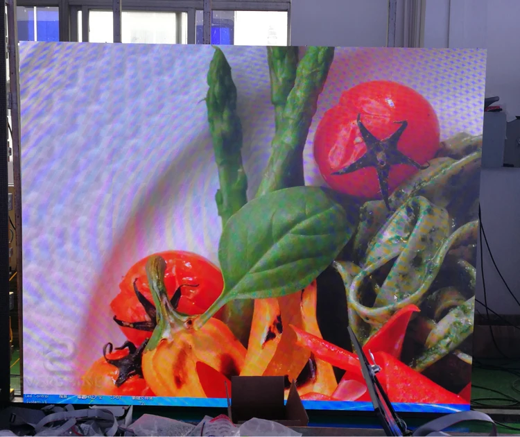 2mm Pitch SMD1515 64x64 Pixel RGB Full Color Indoor LED Panel Matrix P2 LED Advertising Display Screen Compatible With PIN2DMD