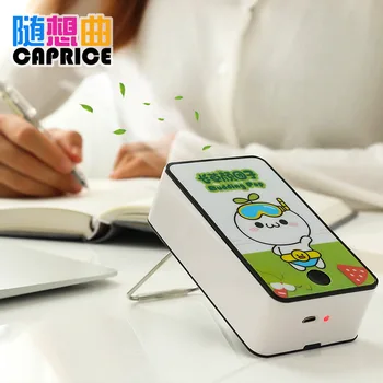 

Mini Handheld Air Conditioner Refrigeration Small Fan USB Chargeable Students Carry Portable Hand-Held Take Leafless