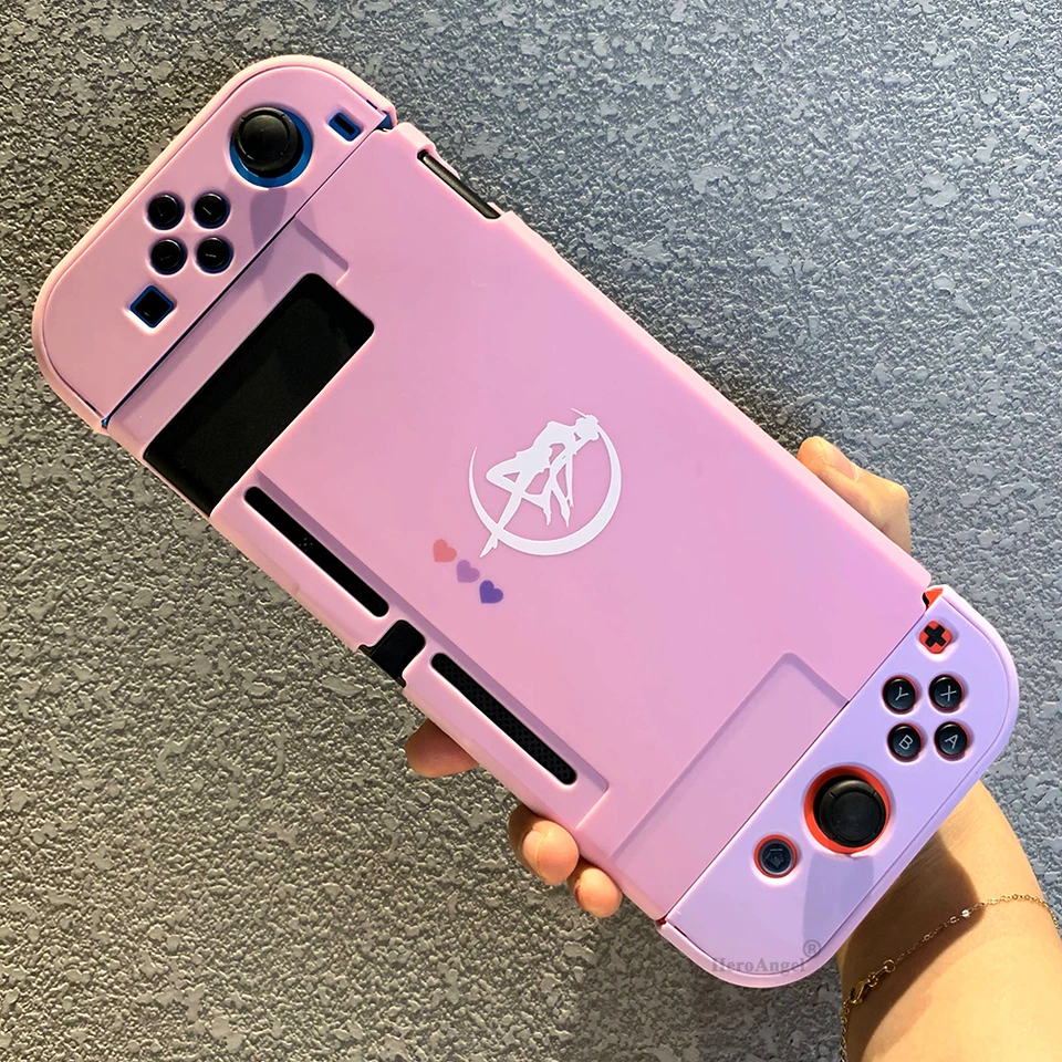 Nintendo switch用の2021色のハード保護ケース,nsゲーム用の保護
