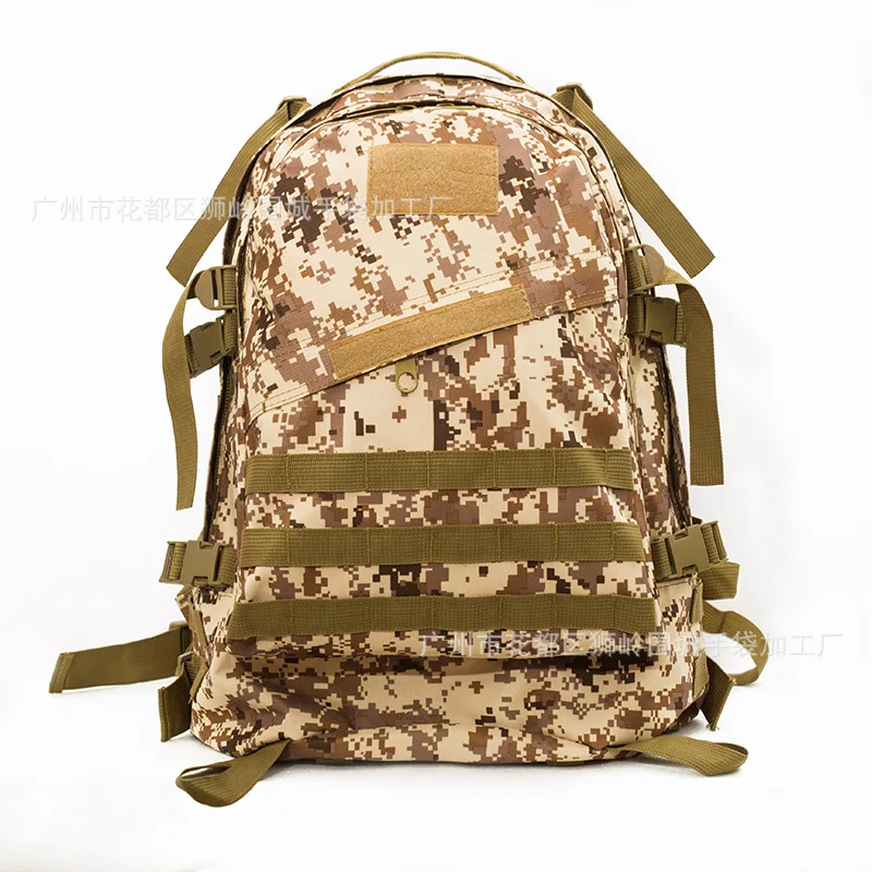 

3D Tactical Backpack Outdoor Camouflage Bag Shoulder Attack Mountain Climbing Riding Go-bag Python-Print Jedi Survival Chicken B