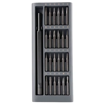

New 24 in 1 Fine Repair Screwdriver Set Aluminum Alloy Housing Precision Magnetic Screwdriver Set Mobile Phone Computer Maintena