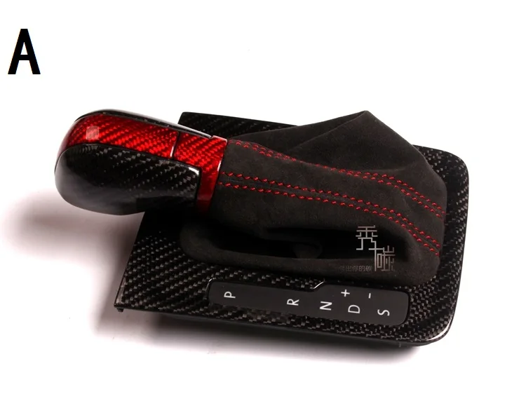 

Fit for Volkswagen MAGOTAN B7 CC Carbon fiber head gear Shift knob