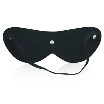 Leather Blindfold Adult Games BDSM Flirt Sex Toy Sexy Eye Mask Sleeping Masquerade Cat Eye Party club Coslay Mysterious 3