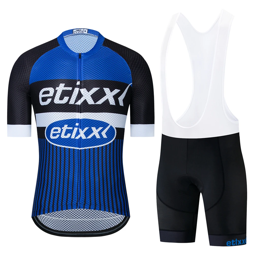 Cycling Set 01 ETIXXL Pro Team Man комплект одежды для велоспорта мужской костюм с короткими рукавами Велосипедное платье велосипед Джерси одежда Maillot форма комплект - Цвет: Cycling Set 01