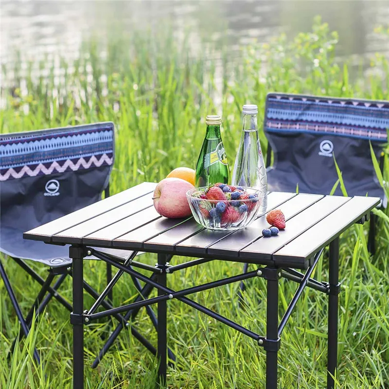 

for GOCAMP Portable Foldable Table Chair Set Aluminium Desk Camping BBQ Hiking Traveling Outdoor Picnic from xiaomi youpin