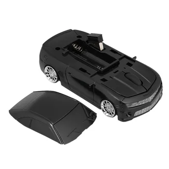 

2.4G Wireless Car Mouse USB Computer Mice Car Shape 1000 DPI with LED Light Receiver for PC Laptop