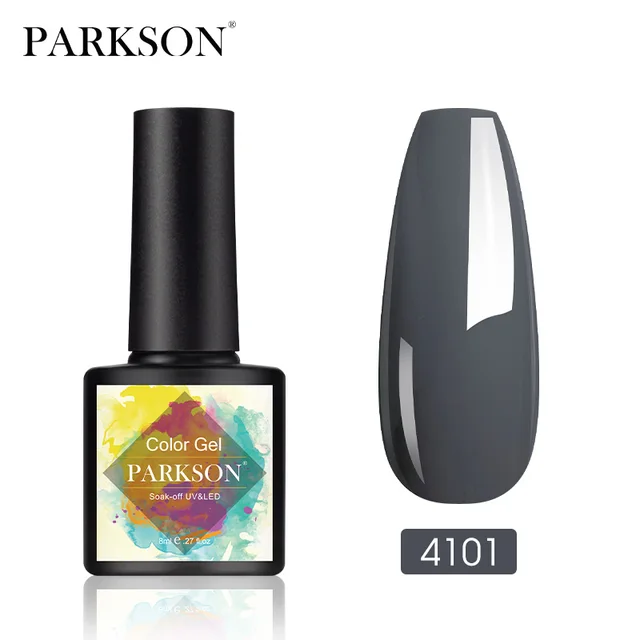 Parkson No Wipe Top Coat Base Coat Nail Gel polish Design Enhancer Varnish Semi Permanent Soak Off UV LED Nail Art Tool 4101