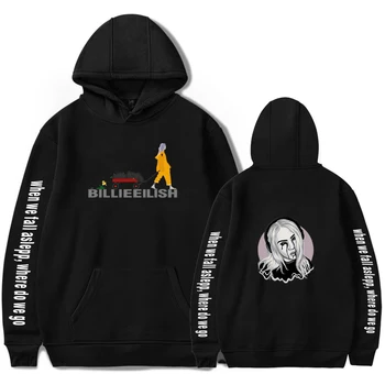 

Billie Eilish Hoodies Sweatshirts Fashion Men Hoodie Autumn Winter Long Sleeve Hoody Streetwear Hip Hop Women Hooded Sweatshirts