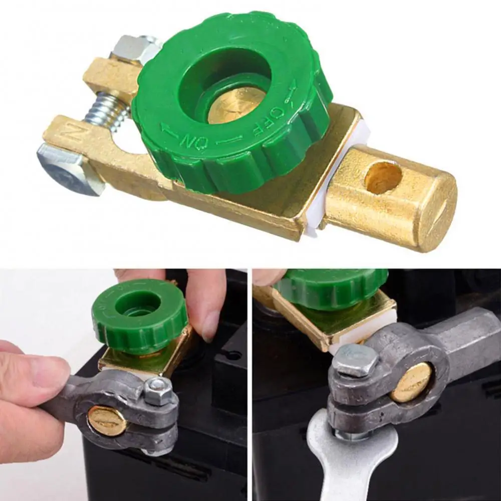 

Car Motorcycle Battery Terminal Link Cut-off Switch Rotary Disconnect Isolator