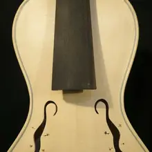 Барокко Стиль SONG Master незавершенные 5 струны для скрипки 4/4, Пламя клен обратно