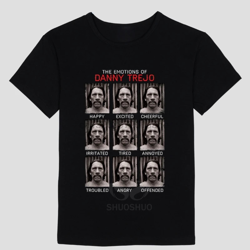 

Hotsale Machete T-Shirt American Movie Machete Danny Trejo Machete Top Tees Shirt