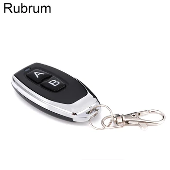 

Rubrum 433 Mhz Universal Wireless Remote Control 1527 Learning Code Transmitter For Gate Garage Door Light Controller 2 Buttons