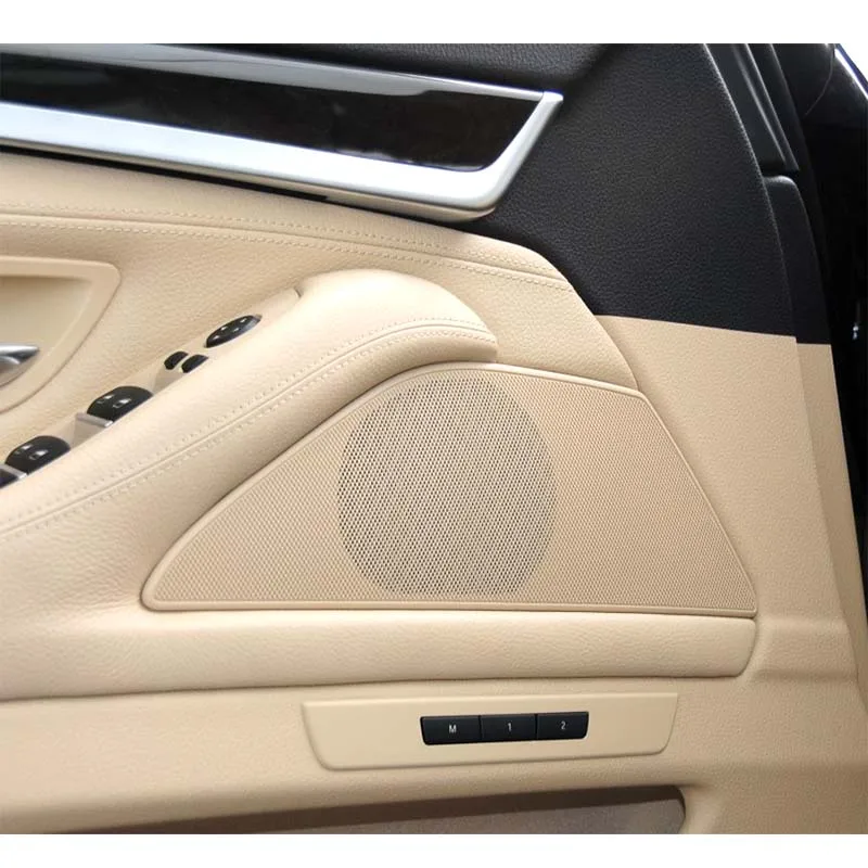 LHD автомобильные аксессуары, обновленный Автомобильный Дверной рог, громкий динамик, звук, аудио покрытие, 6 цветов, для BMW 5, серия F10, F11, F18, 520, 523, 525, 530