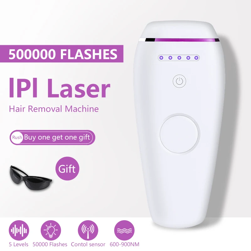 500000 вспышек Лазерная Depilator IPL эпилятор постоянное удаление волос Touch нога бикини
