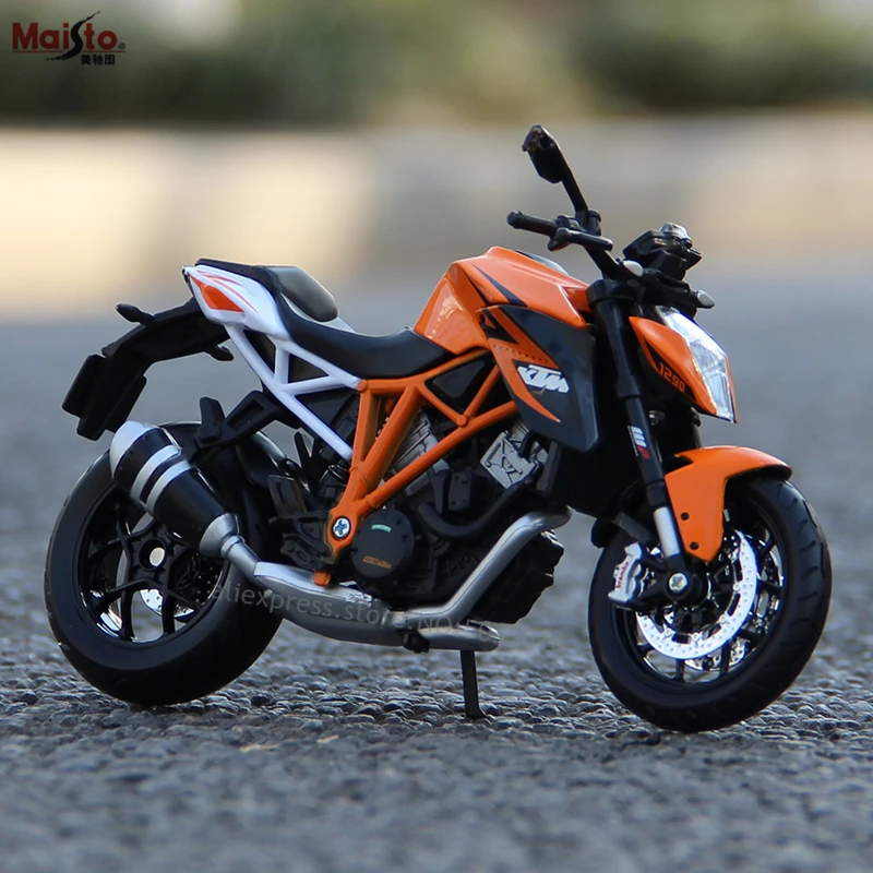 

Maisto 1:12 KTM 1290 Duke simulation alloy motocross Series original authorized motorcycle model toy car Collecting gifts