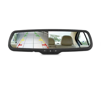 

4.3-Inch Car Digital Monitor HD Video Auto Parking Monitor LCD Screen Car Digital Monitor Parking System