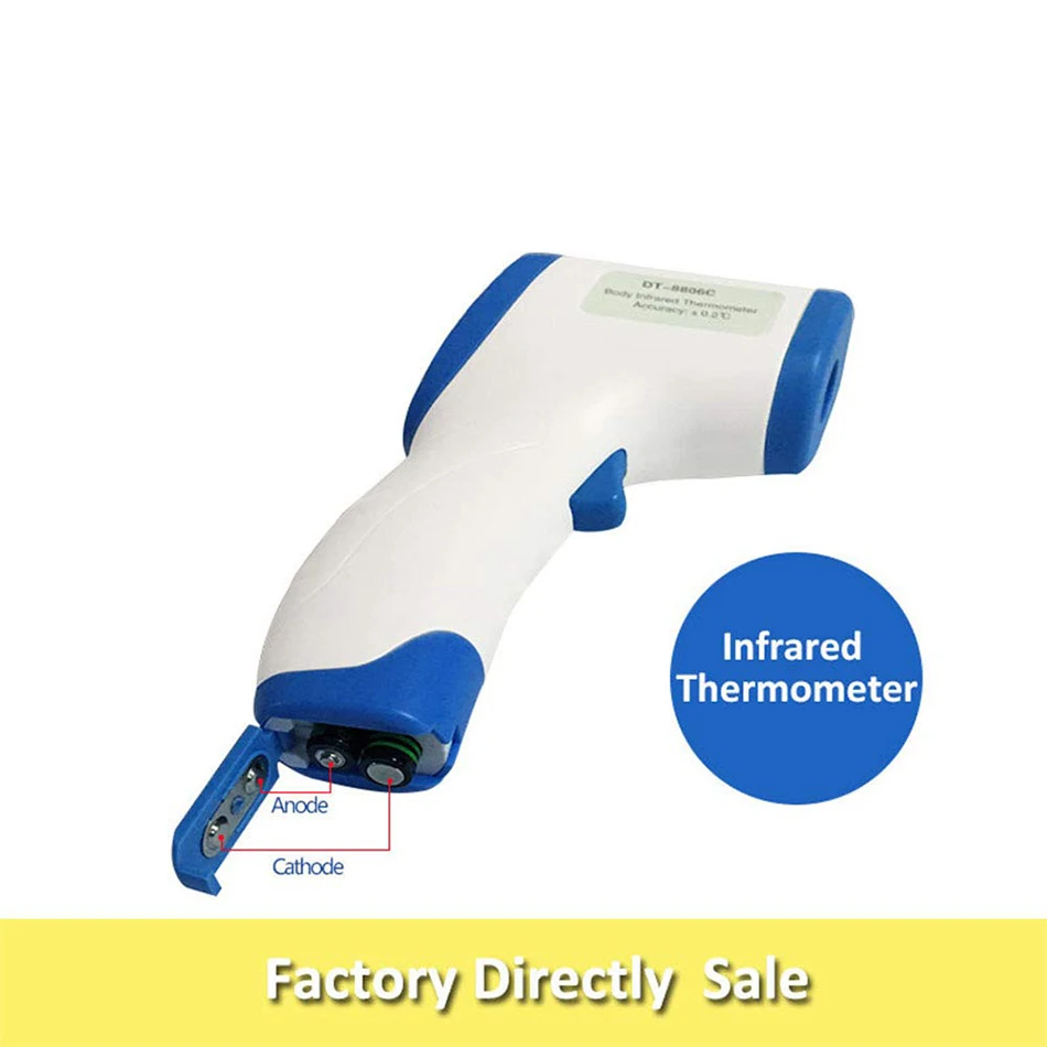 Digital infrared non-contact thermometer LED full-screen 1s rapid foreheadbody temperature measurement for infants and adults (1)