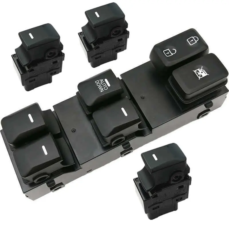 Auto Elektrische Fensterheber Schalter Neue Fenster Control Taste Für Kia Sportage 2011 2012 2013 2014 2015 – Detail 6