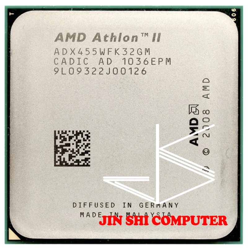 Free Shipping Amd Athlon Ii X3 455 3.3 Ghz, Processeur 3 Cœurs, Socket ...