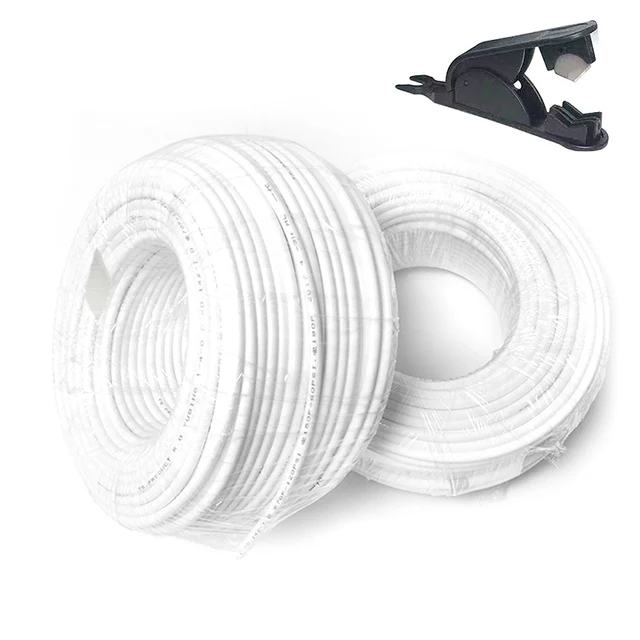 Heman Nagykereskedelem 1/4 "Pe Vízcső Ro Cső Vízszűrő Pe -Cső Ivóvízhez 100 M/Tekercshez