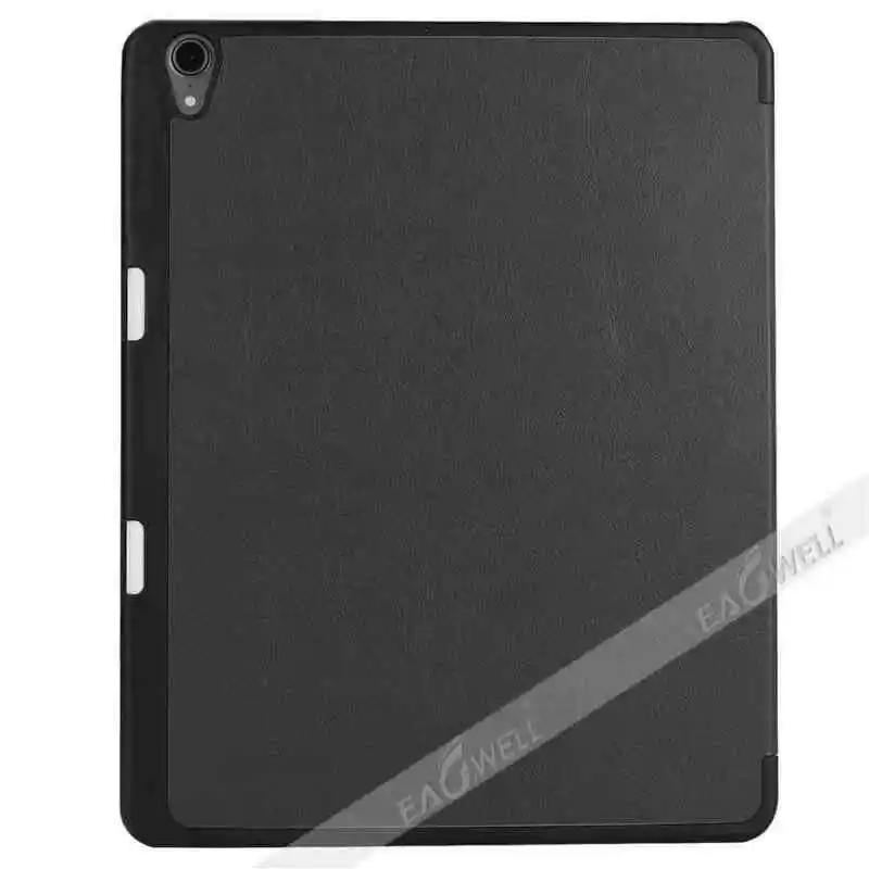 Умный чехол для iPad Pro 12,9 дюйма, противоударный трехскладной чехол-подставка из искусственной кожи, флип-чехол для планшета