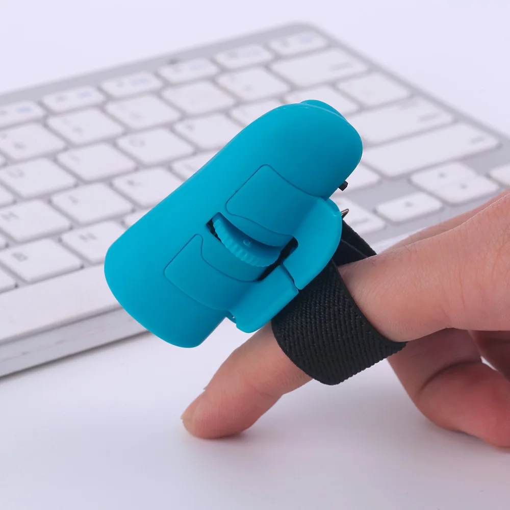 Мини Симпатичные Plug and Play 2 4 ГГц USB Беспроводные пальчиковые кольца оптическая