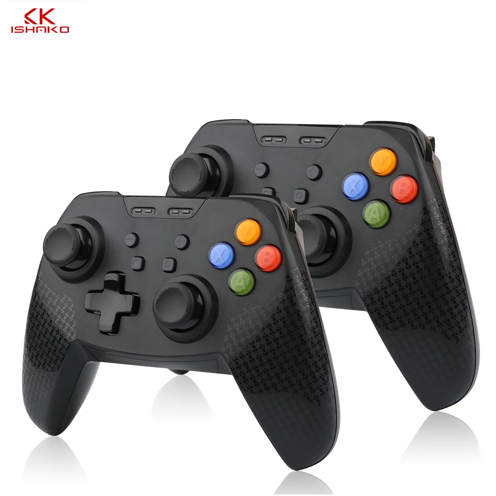 

K ISHAKO 1pc/2pcs Bluetooth Wireless Pro Controller Gamepad Joypad Remote for Nintend Switch Console Gamepad Joystick