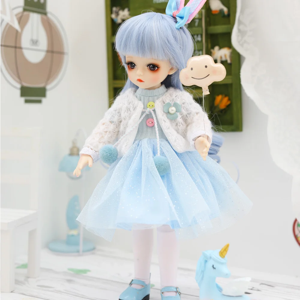 1/6 Bjd кукла 30 см подарки для девочки 18 суставов кукла с одеждой DIY кукла лучшие подарки для девочки ручная работа игрушка косметика