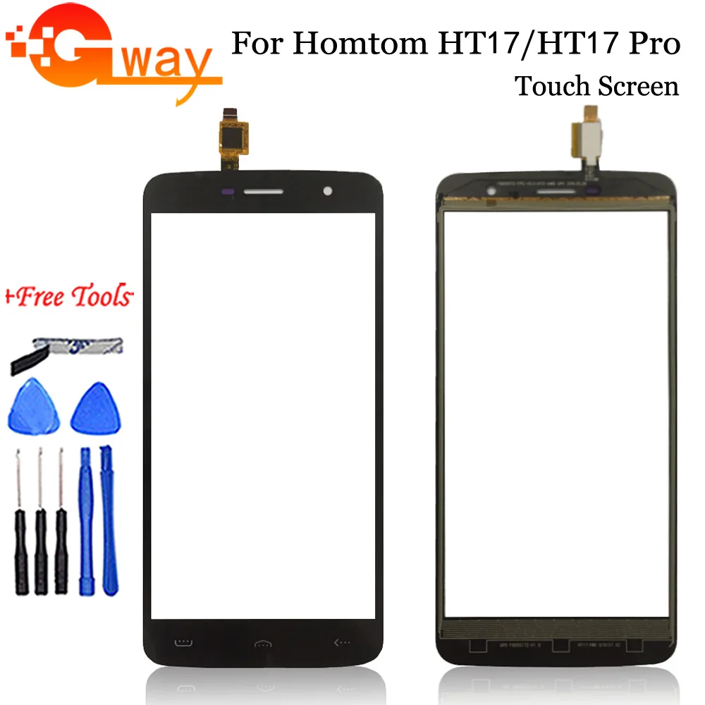 5 дюймов сенсорный экран для HOMTOM HT17 сенсорная панель Pro Сенсорный дигитайзер с
