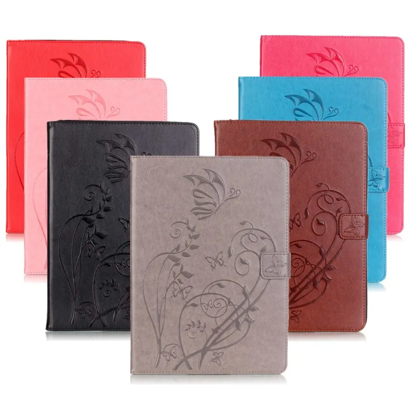 Модный чехол из искусственной кожи с принтом+ ТПУ для Samsung Galaxy Tab A 9,7 SM-T555 T550 9,7 ''бумажник с бабочкой откидная крышка устойчивый планшетный чехол