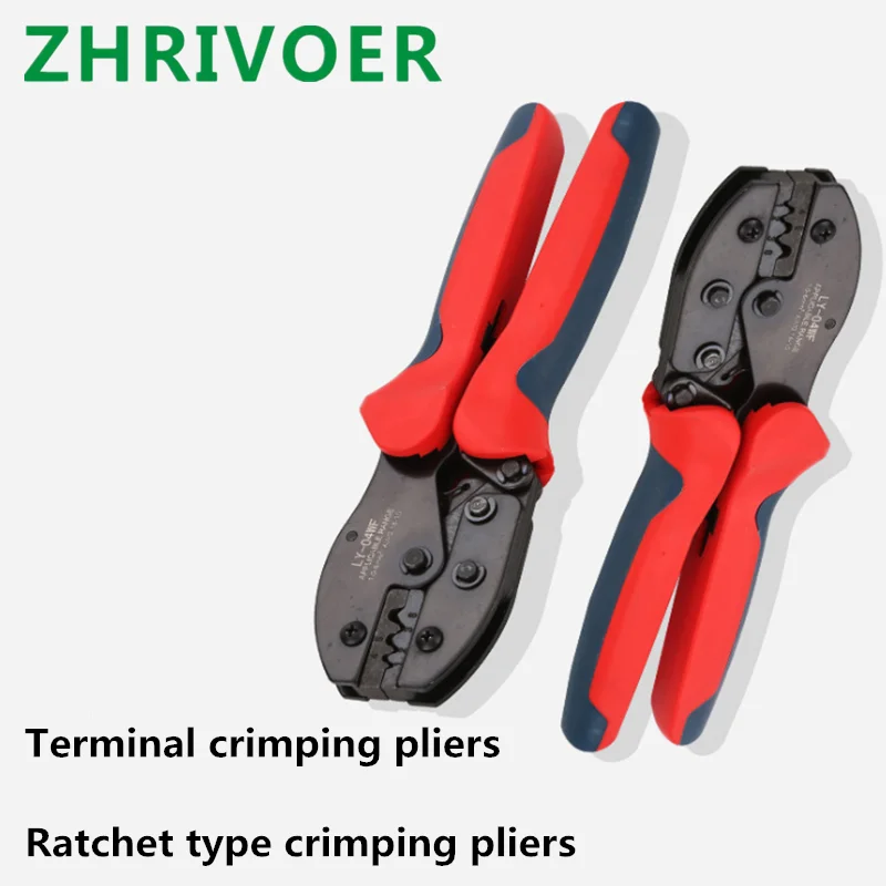 

Ratchet type multifunctional crimping pliers nose wire cap crimping pliers manual cold press pliers factory direct