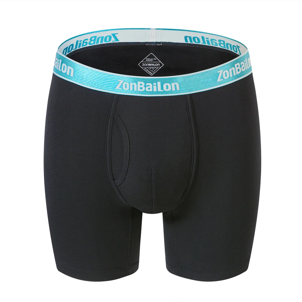 ZONBAILON Men's Underwear Soft Cotton Sweat-absorbing Breathable