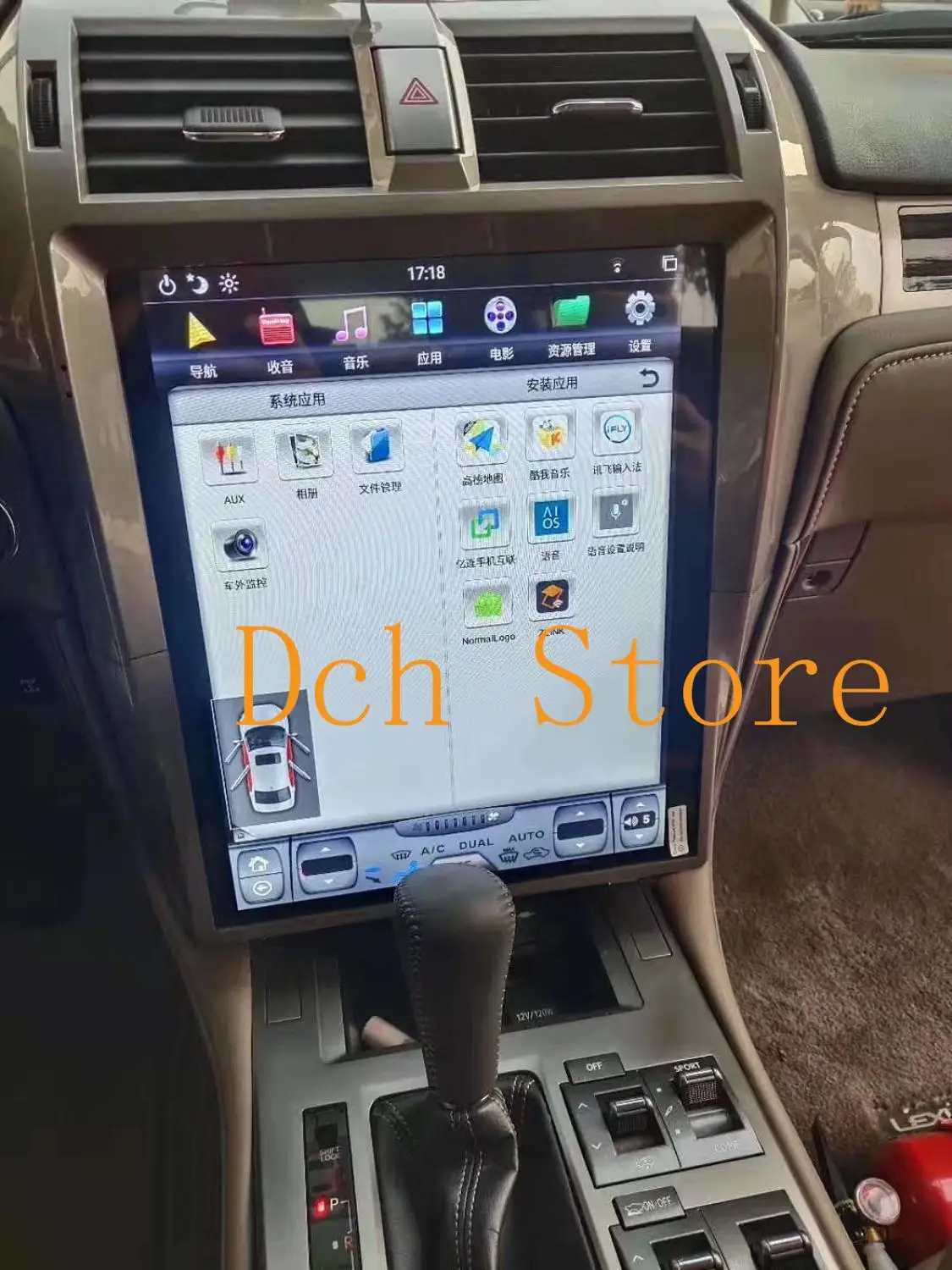 15 дюймов tesla style Android 9 0 PX6 автомобильный DVD GPS навигатор для lexus GX GX400 GX460 2010 2018 радио