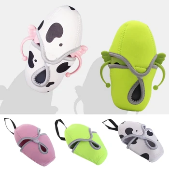 

250ml Protective Insulated Sleeve Cover Case For 8oz Comotomo Baby Bottles With Sling