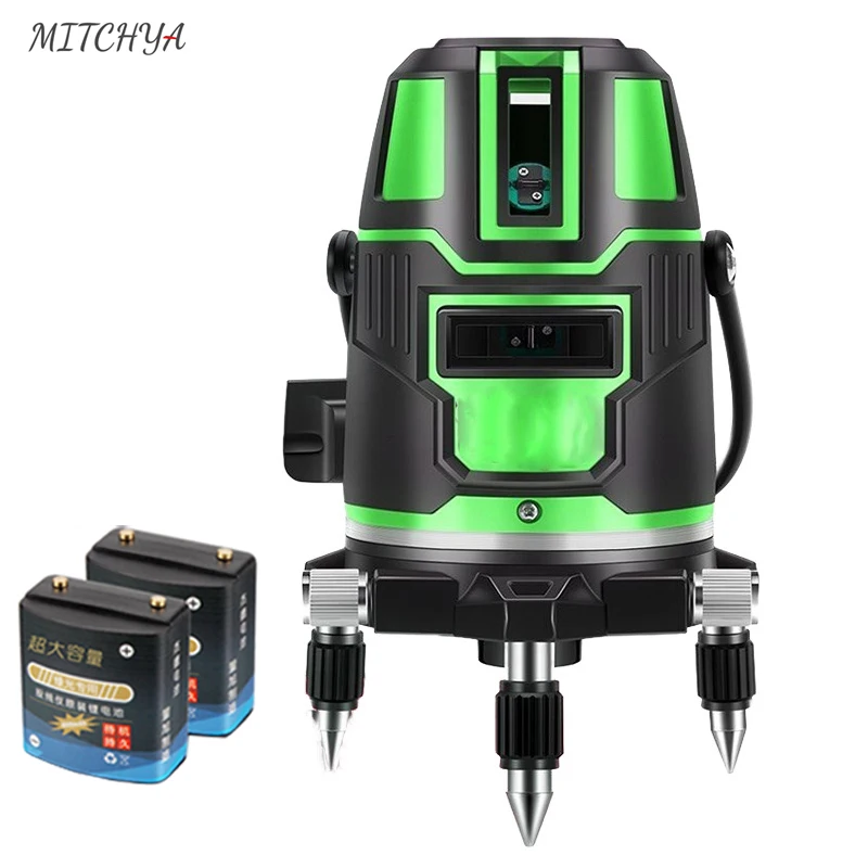 

Laser level 360 green beam 2/3/5 line Vertical Horizontal Tilt Cross Line LD 635nm Indoor Outdoor Construction Tool