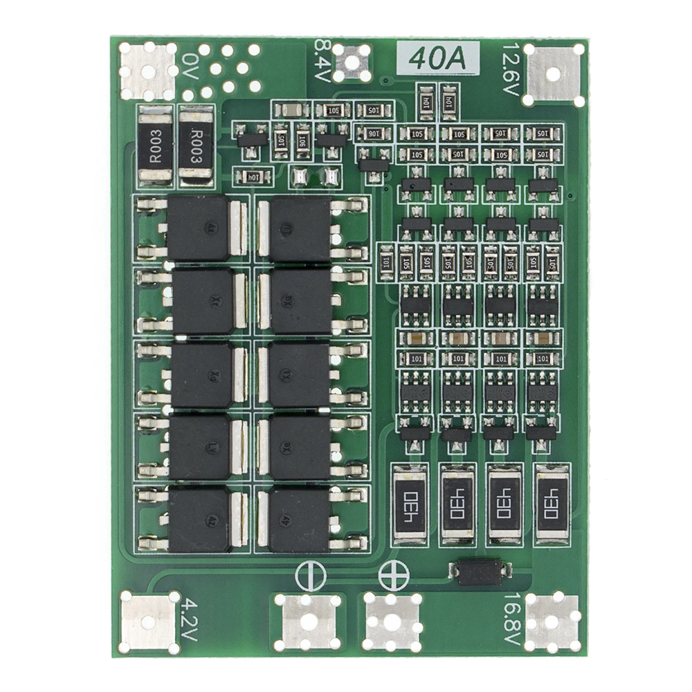 10 шт. 4S 40A литий ионная литиевая батарея 18650 зарядное устройство PCB BMS Защитная