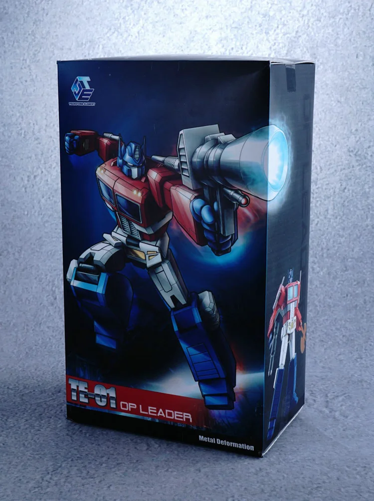 with retail box G1 TE трансформация OP Commander TE-01 TE01 TE-01E Версия 3,0 TF элемент Коллекционная фигурка игрушки деформационная модель для детей - Цвет: with retail box